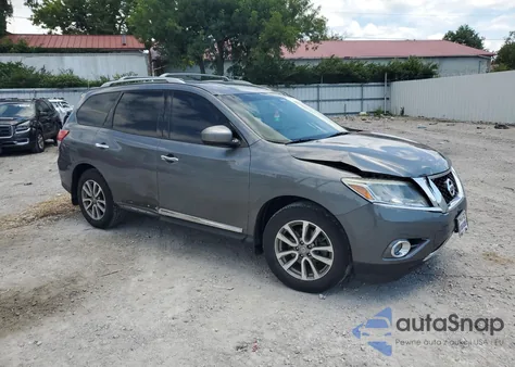 2015 Nissan Pathfinder S from USA, damaged, VIN 5N1AR2MN3FC717880